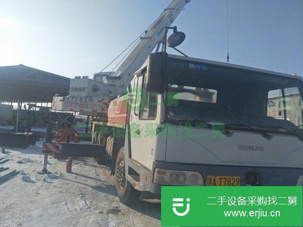 黑龍江出售二手11年中聯16噸汽車吊