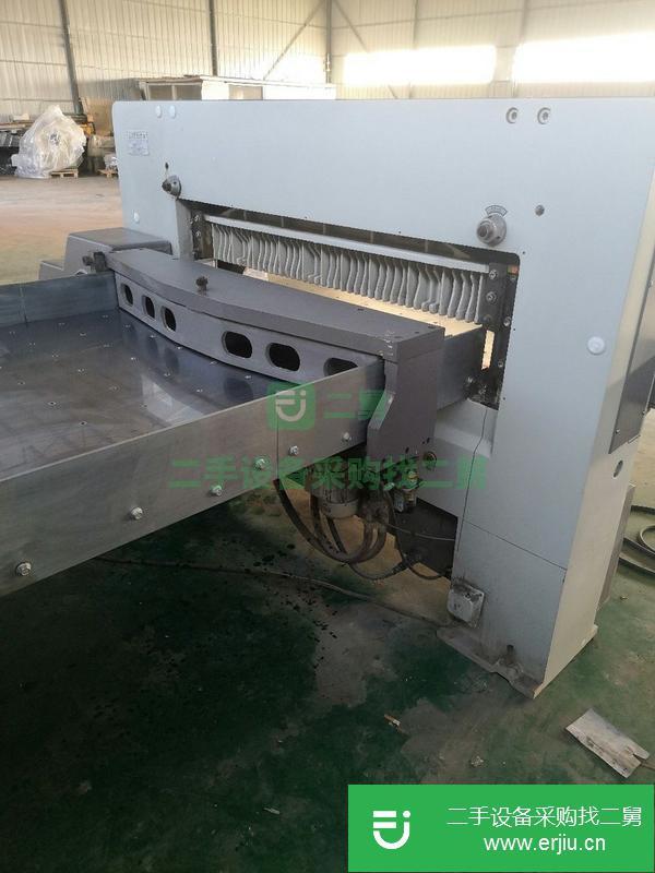 河北出售二手1300雙軌切紙機(jī)