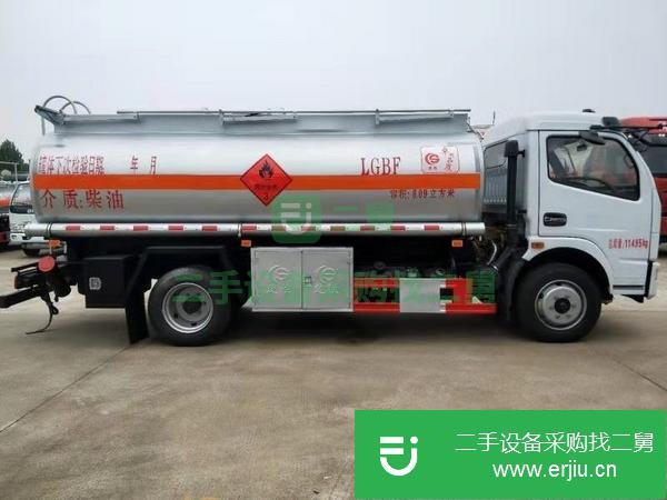 江西出售二手東風8噸油罐車玉柴150馬力陜齒法士特8檔變速箱