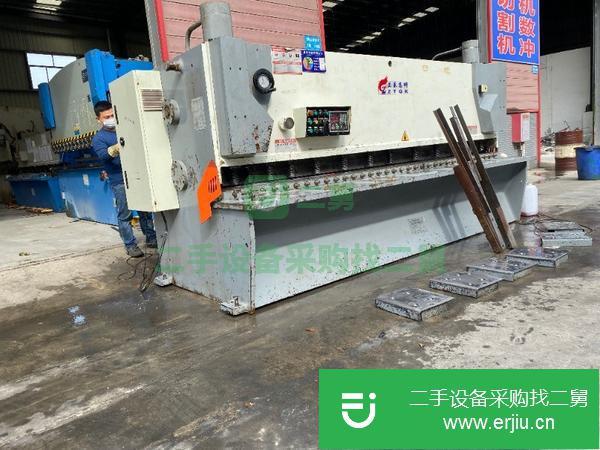 廣東出售二手正泰高科6*3200閘式剪板機