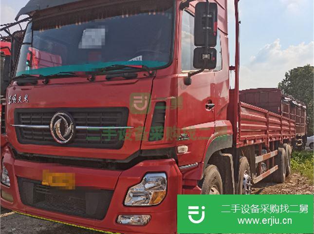 廣西出售二手東風(fēng)天龍245馬力前四后四平板車全國(guó)提檔過戶