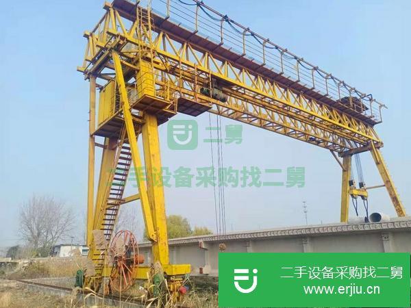 江蘇出售二手跨度24米80噸龍門吊