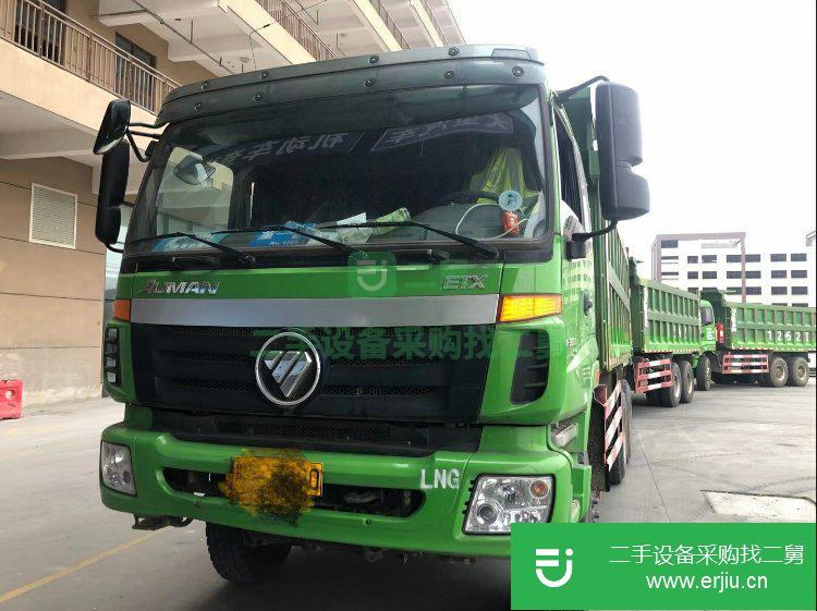 河北出售二手福田歐曼380馬力自卸車