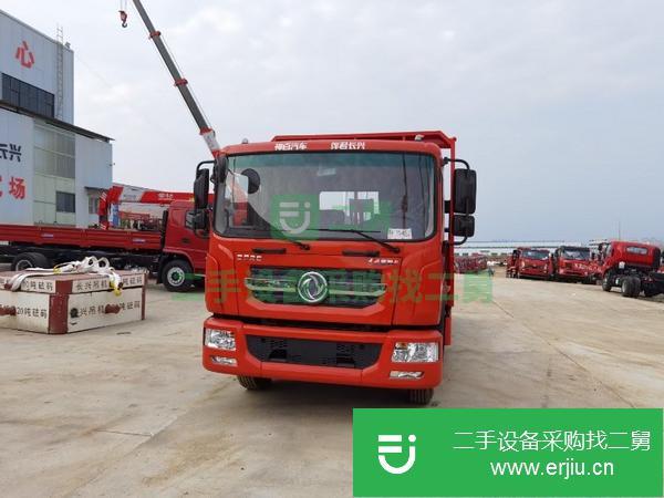 湖南出售二手東風多利卡D9單橋平板運輸車
