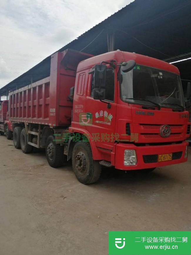 山東出售二手三環(huán)十通前四后八自卸車