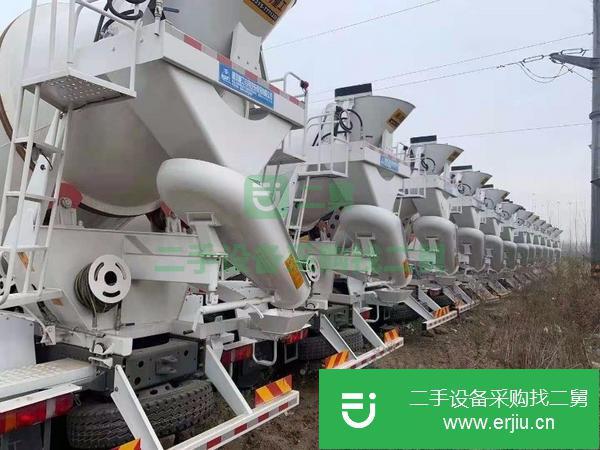 甘肅出售二手重汽豪瀚底盤唐鴻上裝大12拉14方攪拌車