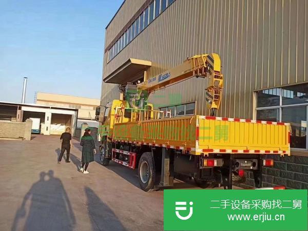 湖北出售二手柳汽乘龍單橋隨車吊