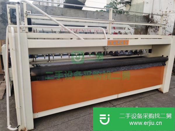 江蘇出售二手保溫被絎縫機，寬度3米