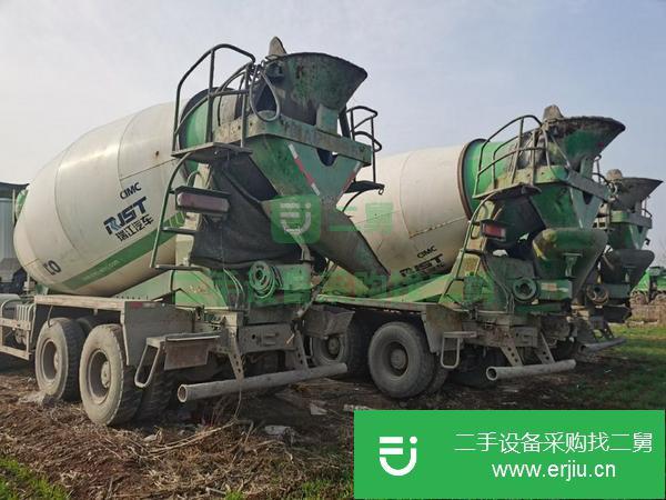 河北出售二手18年紅巖輕量化可拉15方攪拌車