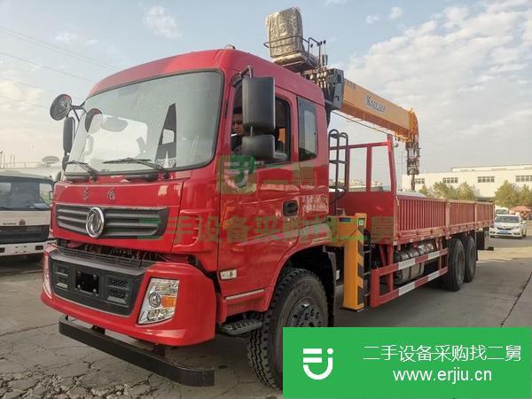 湖北出售二手東風(fēng)D913后八輪隨車吊