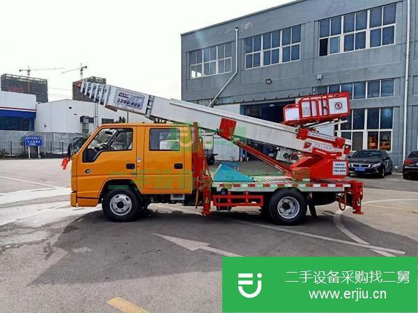 山西出售二手國六江鈴32米搬家云梯車
