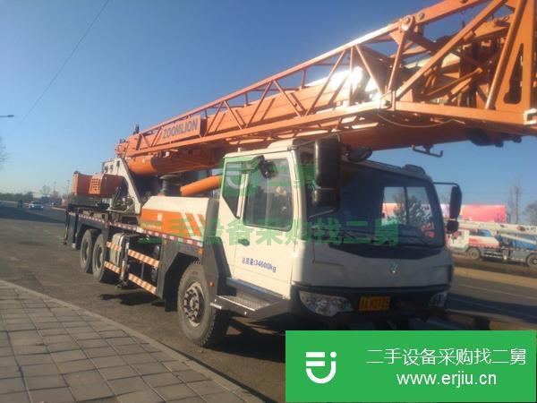 吉林出售二手中聯(lián)重科35'v汽車吊