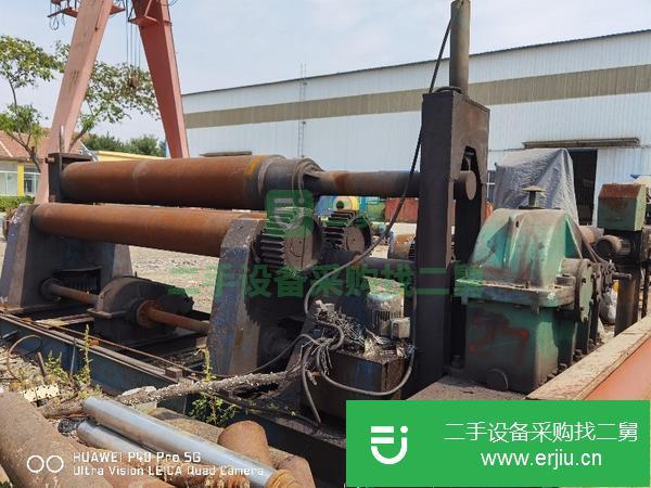 黑龍江出售二手實心W11-30*3000機械全自動卷板機