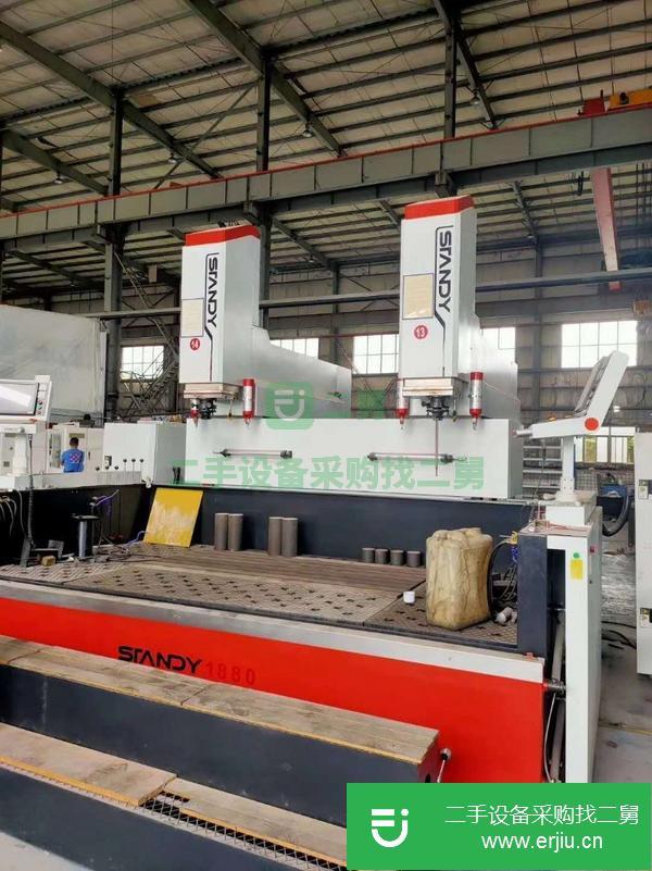 江蘇出售二手廣東商鼎CNC1880雙頭火花機