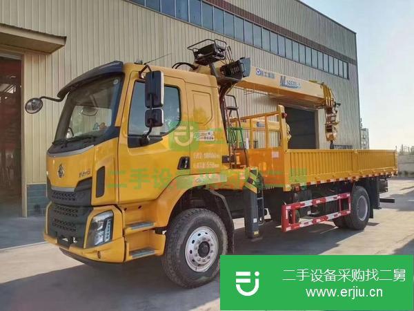 湖北出售二手柳汽乘龍單橋隨車吊