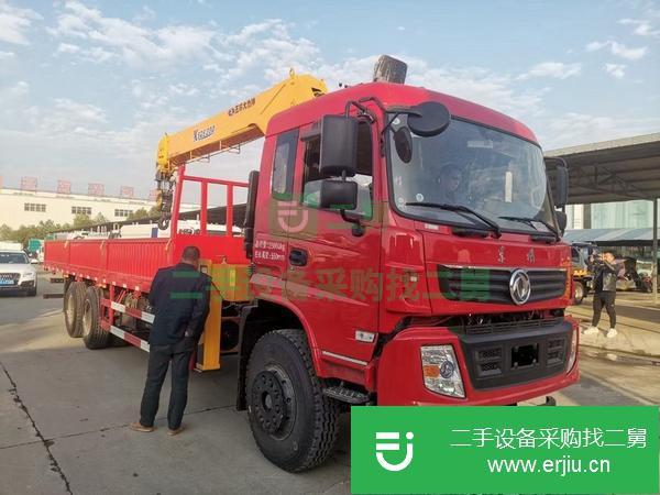 湖北出售二手東風(fēng)D913后八輪隨車吊