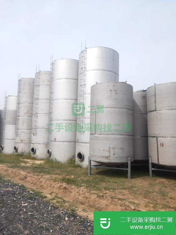 陜西出售二手不銹鋼儲罐