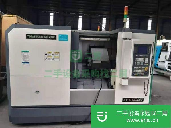 江蘇出售二手云南CY-HTC2050數控斜身車床