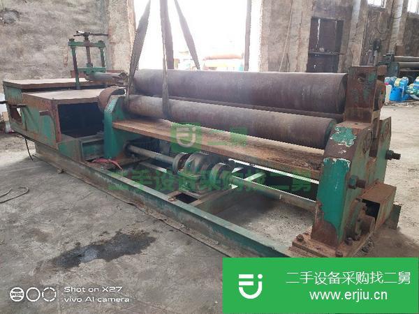 吉林出售二手實心W11-16*2000機械自動卷板機