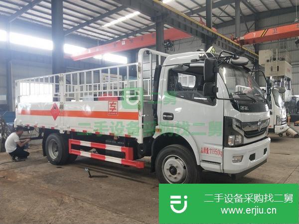 廣西出售二手國六東風凱普特廂長5.2米氣瓶運輸車額載7.3噸