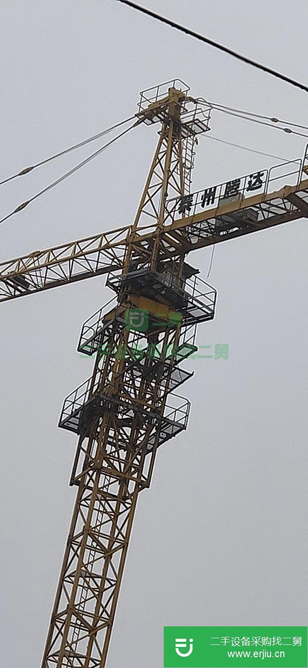 安徽出售二手騰達6010塔吊，16年