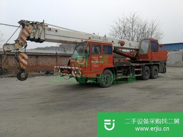 山西出售二手浦沅25噸汽車吊手續(xù)齊全