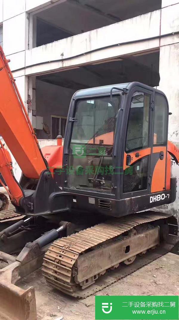江蘇出售二手斗山80挖掘機