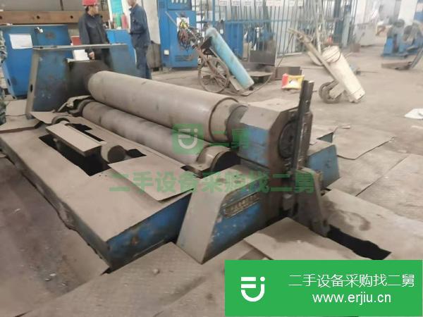陜西出售二手32*2000長治鍛壓產水平下調試卷板機帶預彎功能