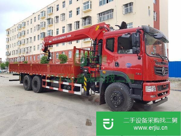 湖北出售二手東風(fēng)D913后八輪底盤隨車吊