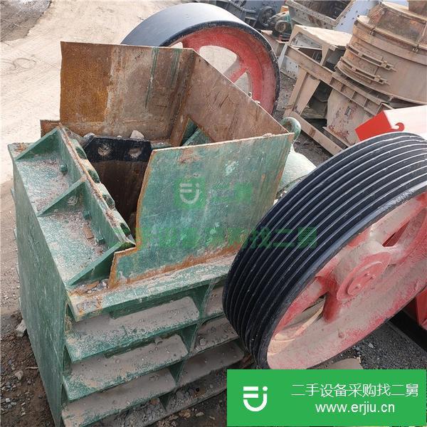 河南出售二手顎式破碎機八成新600900