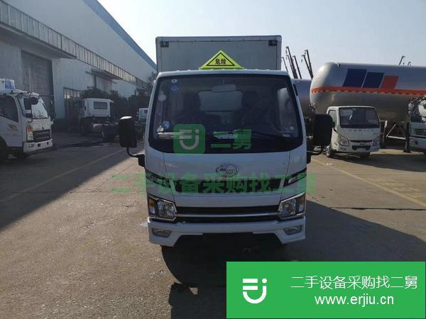 河北出售二手躍進小福星廂式運輸車國六全柴95馬力5檔變速器