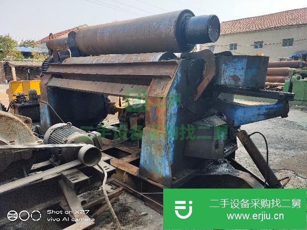 廣東出售二手加重型W11-50*2550機(jī)械全自動(dòng)卷板機(jī)
