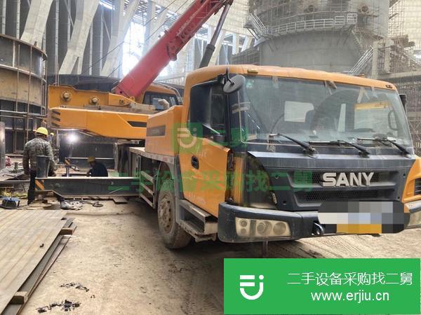 山西出售二手11年三一25噸5節臂汽車吊