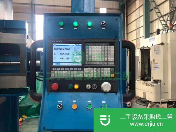 浙江出售二手齊哈1.6米數控立式車床