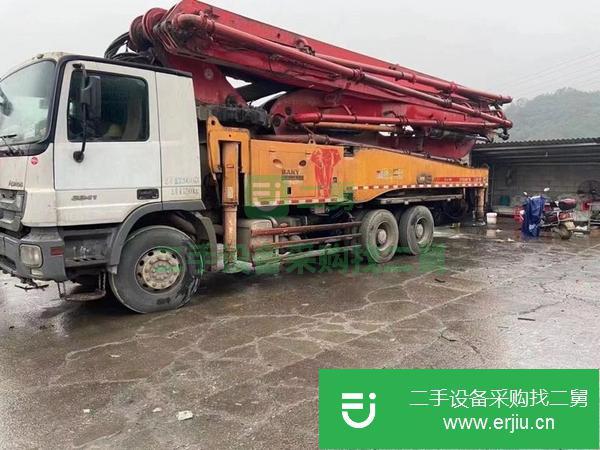 湖南出售二手三一49米泵車