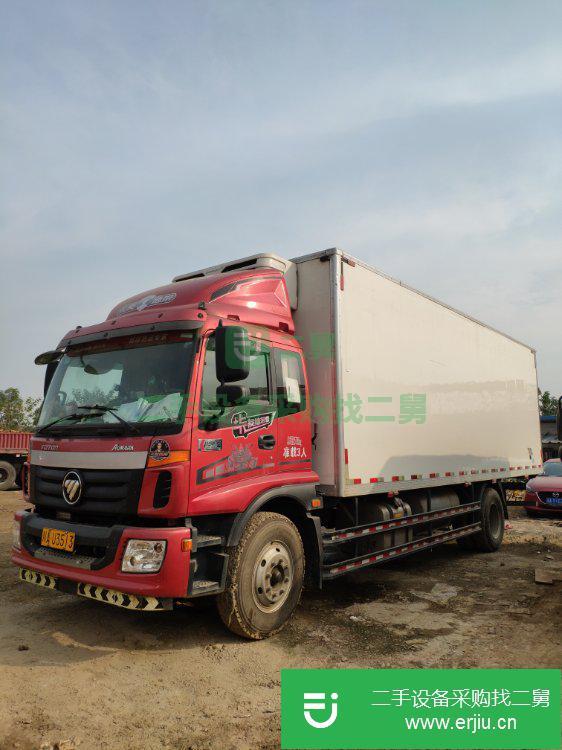 四川出售二手福田歐馬可170馬力冷藏車