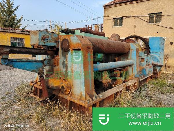 新疆出售二手實心W11-50*3000機械全自動卷板機