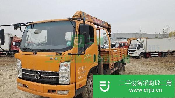 河北出售二手3.5噸隨車吊