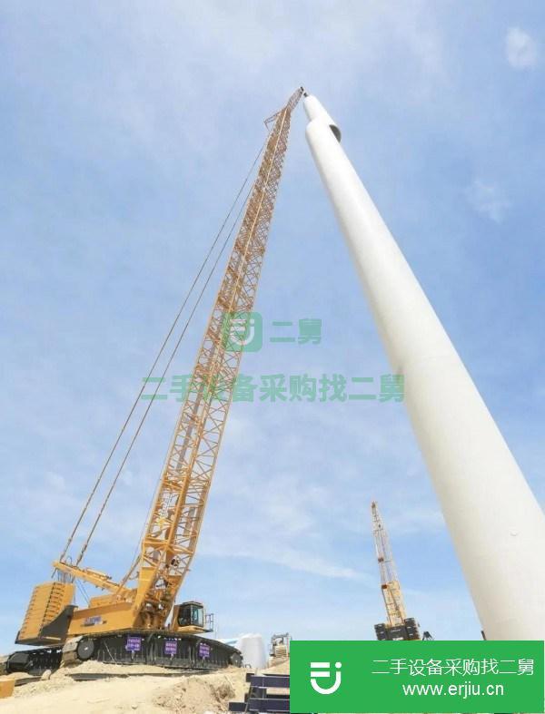 吉林出售二手徐工800噸履帶吊車