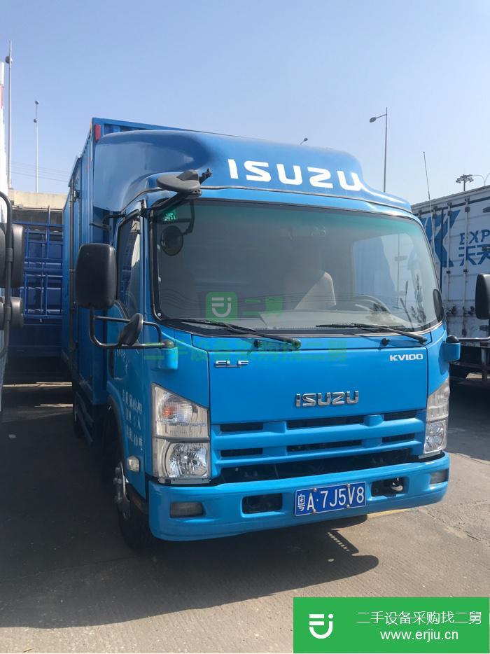 廣東出售二手慶鈴115馬力箱式貨車