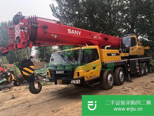 河南出售二手18年三一汽車吊
