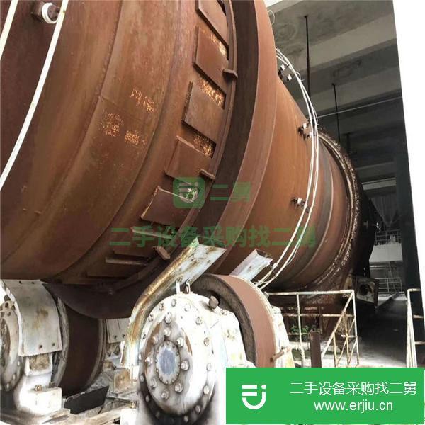 山東出售二手2.8x53m石灰回轉窯