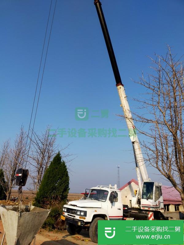 山東出售二手京城重工八噸汽車吊