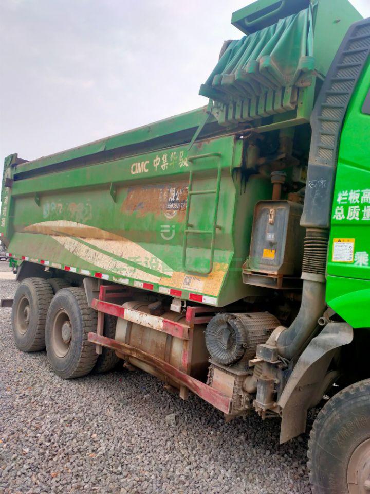 出售17年八成新以上的解放J6p自卸車
