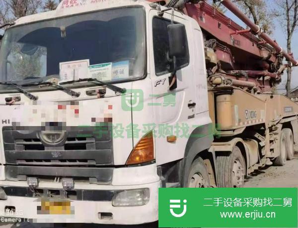 河北出售二手三一56米泵車