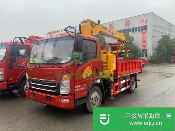 湖北出售二手徐工5噸藍(lán)牌隨車吊