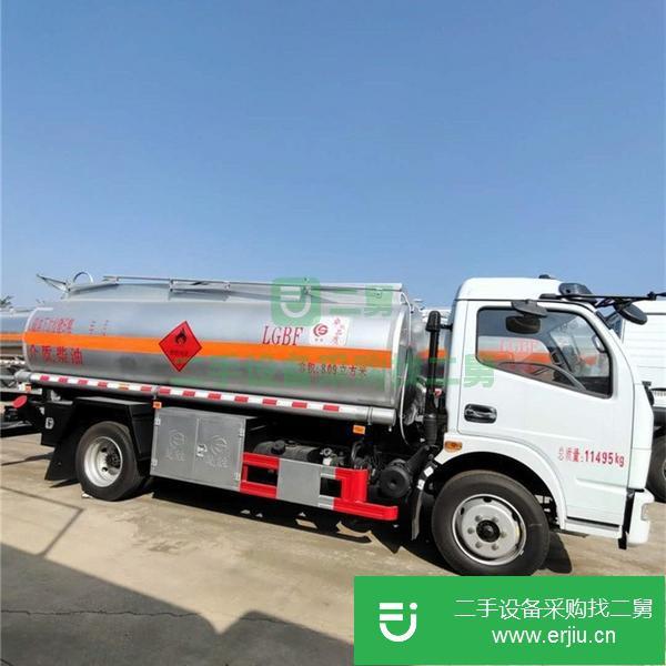 遼寧出售二手東風多利卡4.63方5噸油罐車可分期