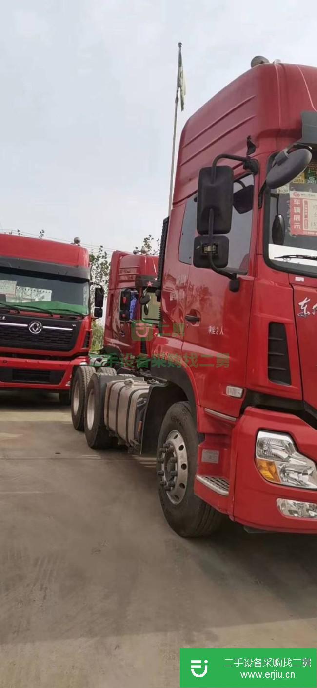 山東出售二手東風天龍牽引車