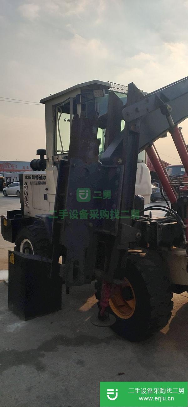 黑龍江出售二手公路護欄打樁機
