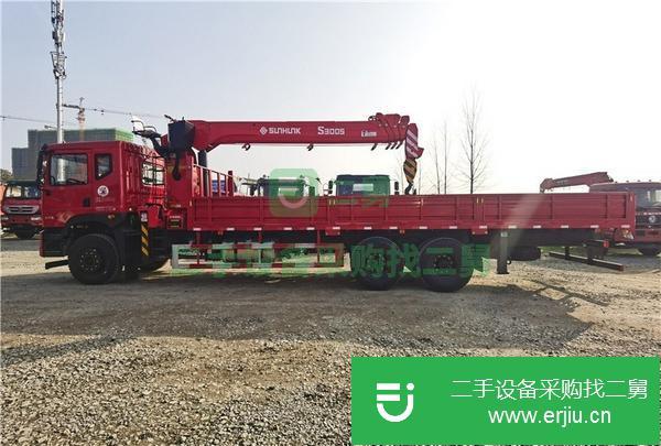 湖北出售二手東風華神T5后八輪宏昌天馬12噸隨車吊
